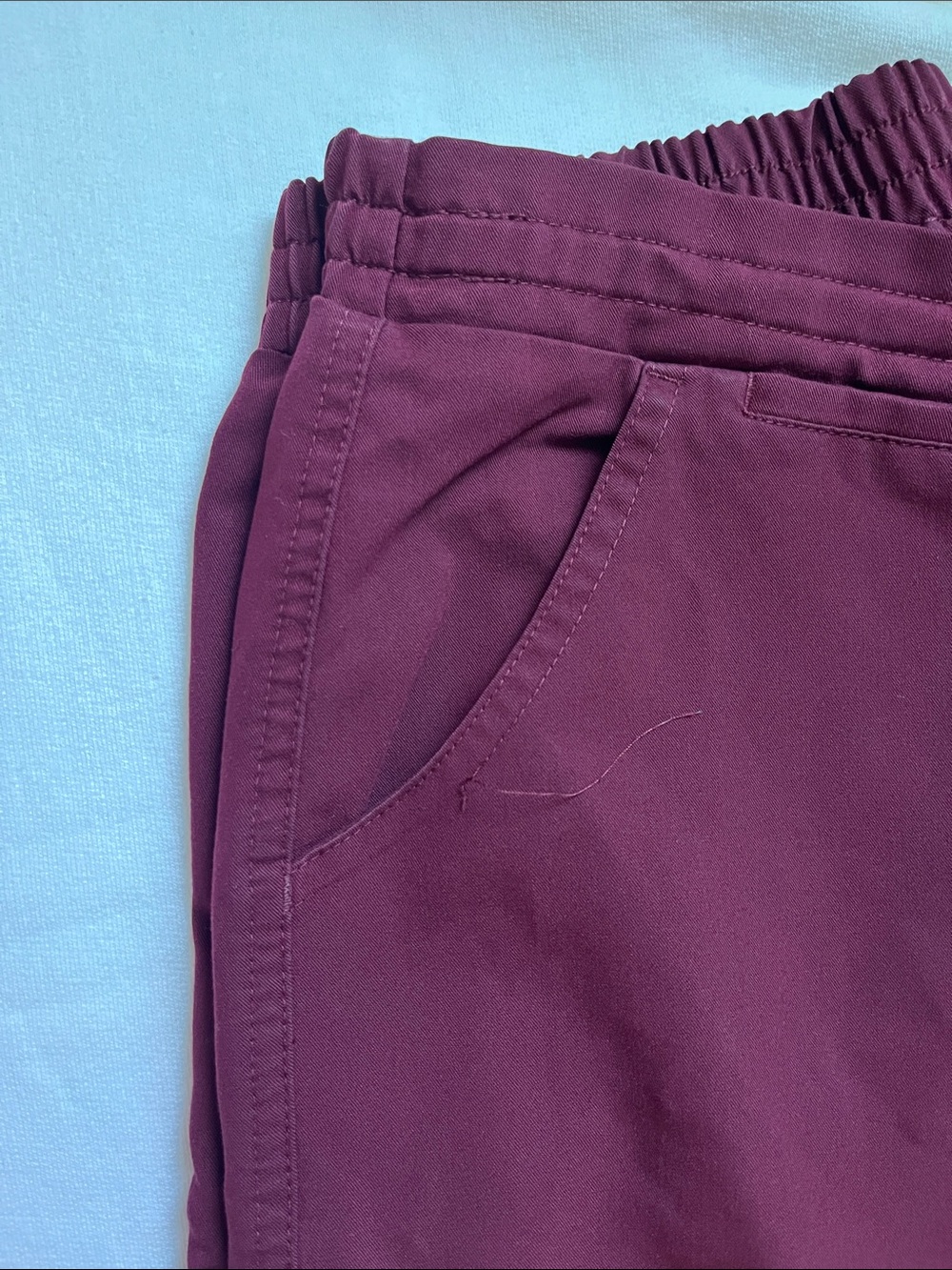 FIGS Scrub Set Burgundy S/SP - Picture 6 of 7
